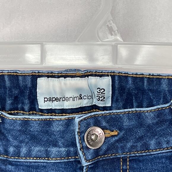 ⭐️Paper‎ Denim Men's Low Rise Skinny Denim Jeans 32x32( shortened to 30” ) - Picture 2 of 7